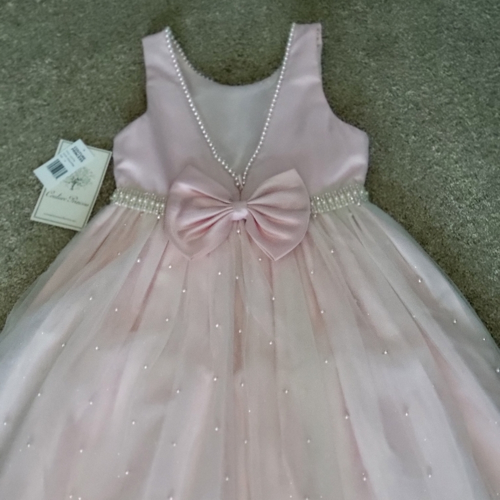 ♥️NWT♥️ COUTURE PRINCESS GIRLS FORMAL DRESS - Picture 9 of 16